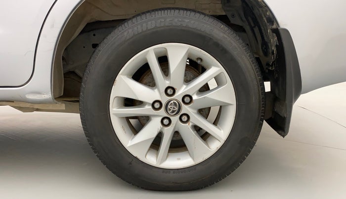 2017 Toyota Innova Crysta 2.8 ZX AT 7 STR, Diesel, Automatic, 95,635 km, Left Rear Wheel