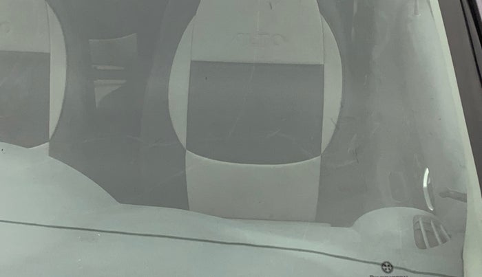 2014 Maruti Alto 800 LXI, Petrol, Manual, 49,330 km, Front windshield - Minor spot on windshield