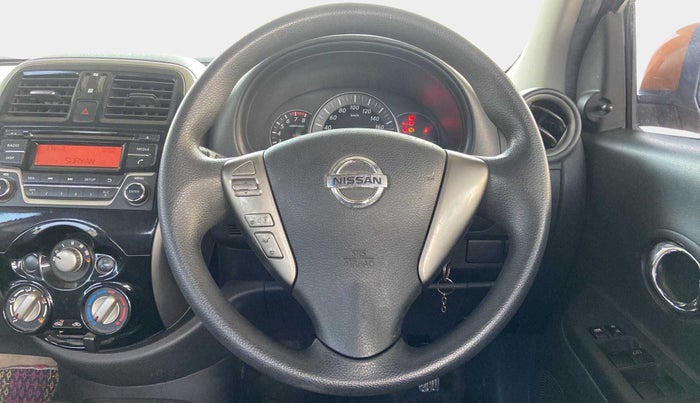 2018 Nissan Micra XL CVT, Petrol, Automatic, 1,03,161 km, Steering Wheel Close Up