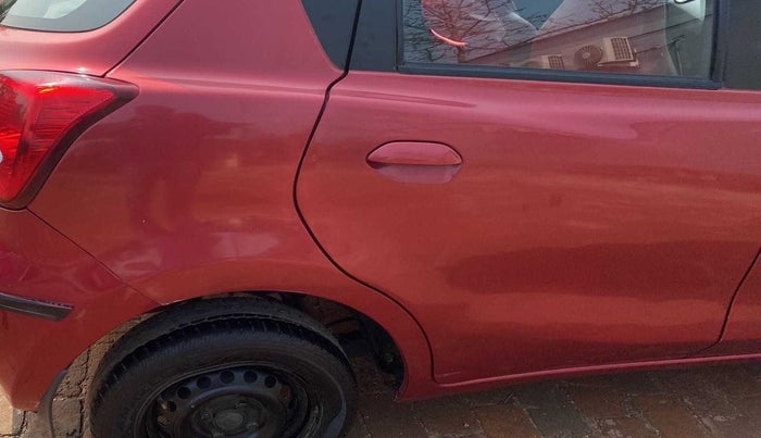 2018 Datsun Go T, Petrol, Manual, 43,070 km, Right quarter panel - Slightly dented