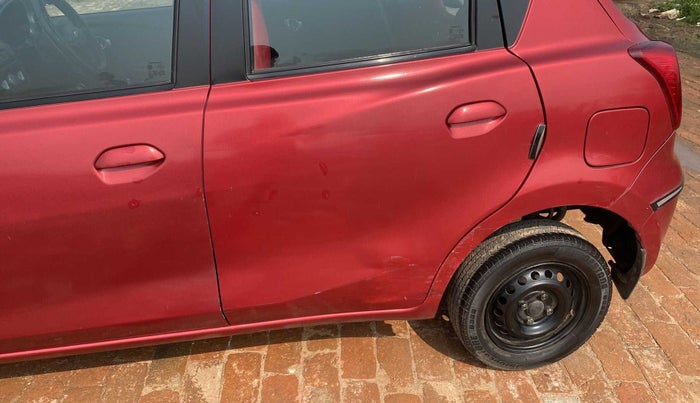 2018 Datsun Go T, Petrol, Manual, 43,070 km, Rear left door - Slightly dented