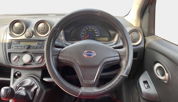 2018 Datsun Go T, Petrol, Manual, 43,070 km, Steering Wheel Close Up