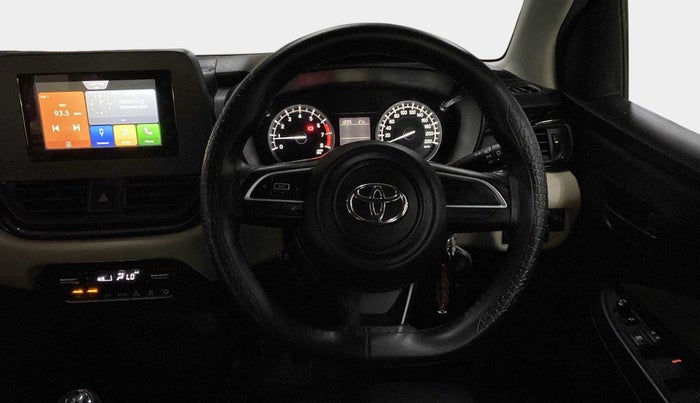 2023 Toyota Glanza S, Petrol, Manual, 5,187 km, Steering Wheel Close Up