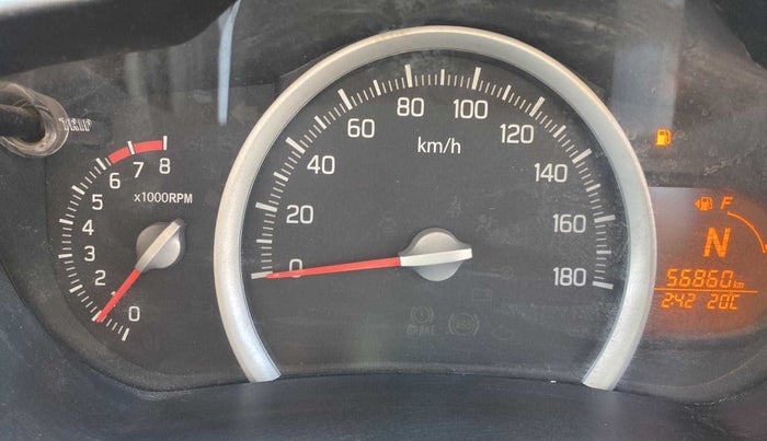 2016 Maruti Celerio VXI AMT, Petrol, Automatic, 56,858 km, Odometer Image