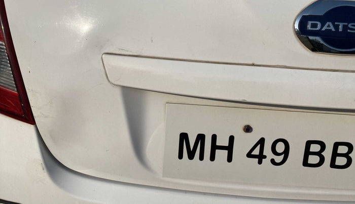 2018 Datsun Go Plus T, Petrol, Manual, 16,276 km, Dicky (Boot door) - Slightly dented