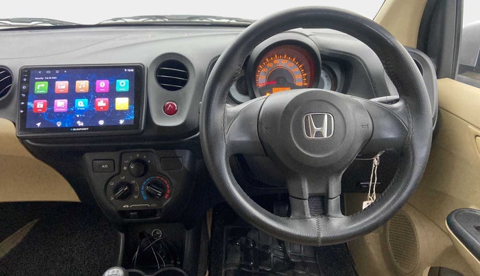 2016 Honda Brio E MT, Petrol, Manual, 58,085 km, Steering Wheel Close Up