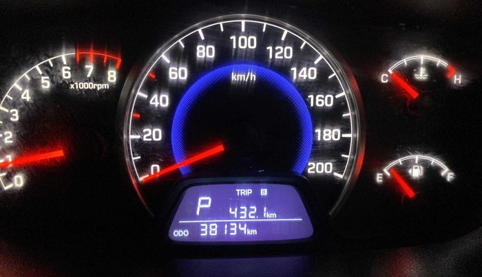 2015 Hyundai Grand i10 ASTA AT 1.2 KAPPA VTVT, Petrol, Automatic, 38,156 km, Odometer Image
