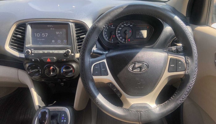 2019 Hyundai NEW SANTRO SPORTZ AMT, Petrol, Automatic, 26,107 km, Steering Wheel Close Up