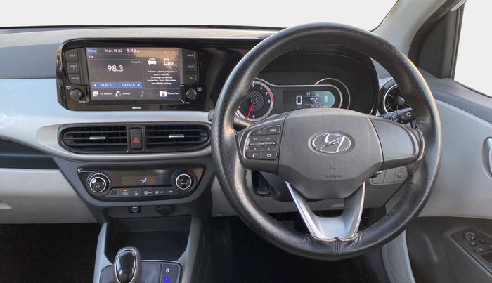 2020 Hyundai GRAND I10 NIOS SPORTZ AMT 1.2 KAPPA VTVT, Petrol, Automatic, 42,358 km, Steering Wheel Close Up