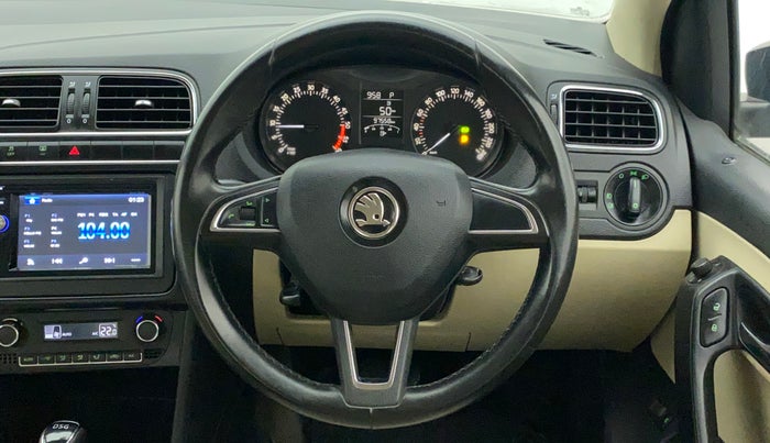 2018 Skoda Rapid AMBITION 1.5 TDI AT, Diesel, Automatic, 97,557 km, Steering Wheel Close Up