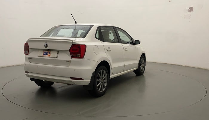 2019 Volkswagen Ameo HIGHLINE PLUS 1.5L AT 16 ALLOY, Diesel, Automatic, 63,113 km, Right Back Diagonal