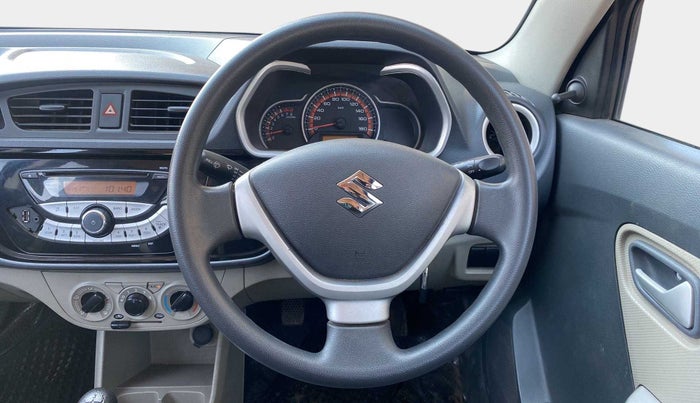 2015 Maruti Alto K10 VXI, Petrol, Manual, 49,242 km, Steering Wheel Close Up