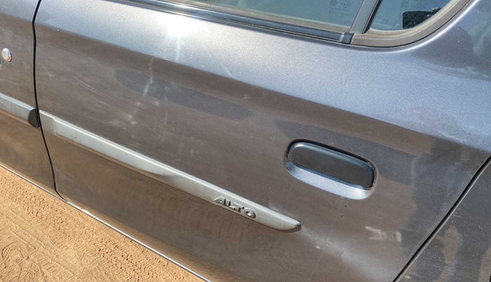 2015 Maruti Alto K10 VXI, Petrol, Manual, 49,242 km, Rear left door - Minor scratches