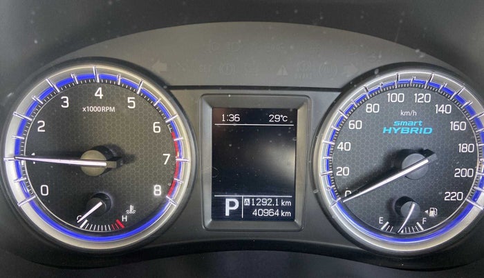 2021 Maruti S Cross ZETA AT 1.5, Petrol, Automatic, 40,951 km, Odometer Image