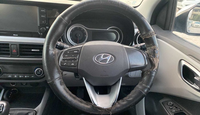 2020 Hyundai GRAND I10 NIOS ASTA 1.2 KAPPA VTVT, Petrol, Manual, 62,698 km, Steering wheel - Steering cover is minor torn