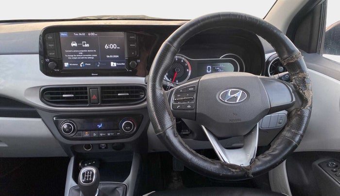 2020 Hyundai GRAND I10 NIOS ASTA 1.2 KAPPA VTVT, Petrol, Manual, 62,698 km, Steering Wheel Close Up
