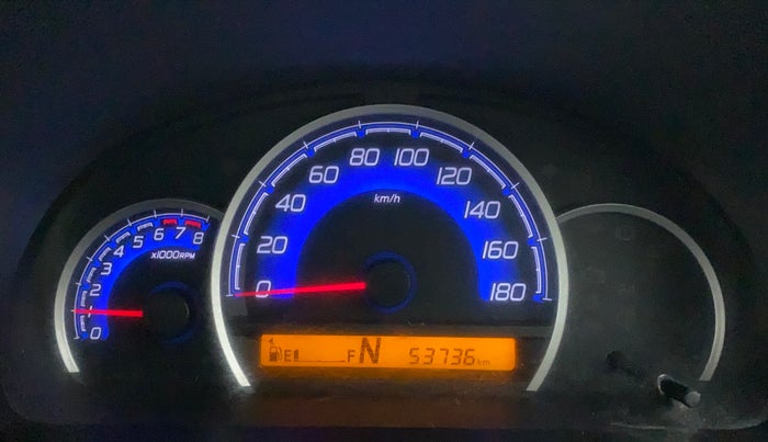2017 Maruti Wagon R 1.0 VXI AMT, Petrol, Automatic, 53,736 km, Odometer Image
