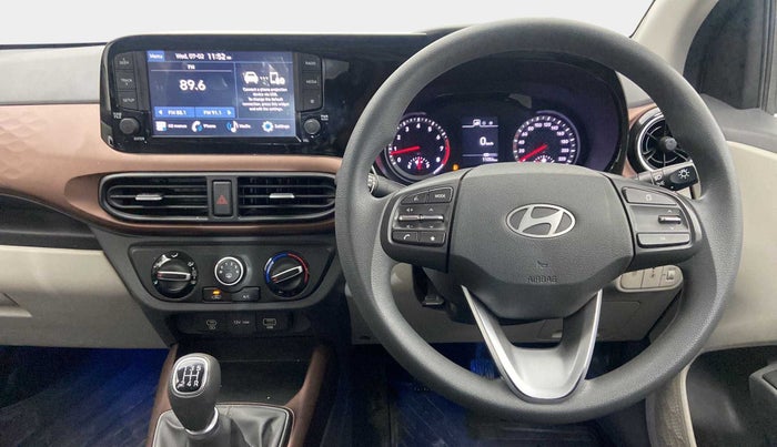 2023 Hyundai AURA SX 1.2 CNG, CNG, Manual, 11,056 km, Steering Wheel Close Up