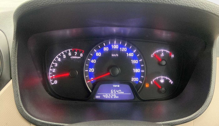 2016 Hyundai Xcent SX 1.2, Petrol, Manual, 48,199 km, Odometer Image