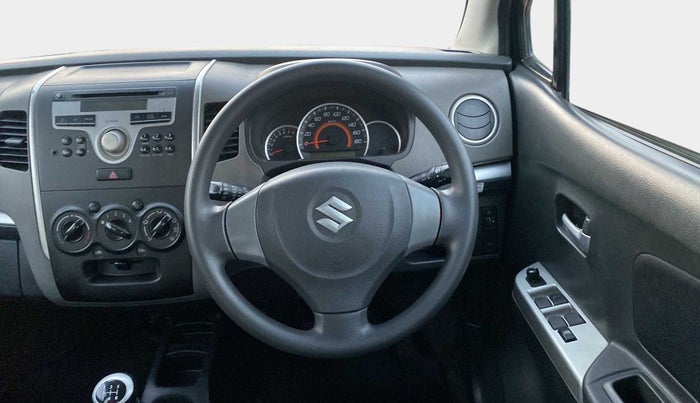 2012 Maruti Wagon R 1.0 VXI, Petrol, Manual, 21,302 km, Steering Wheel Close Up