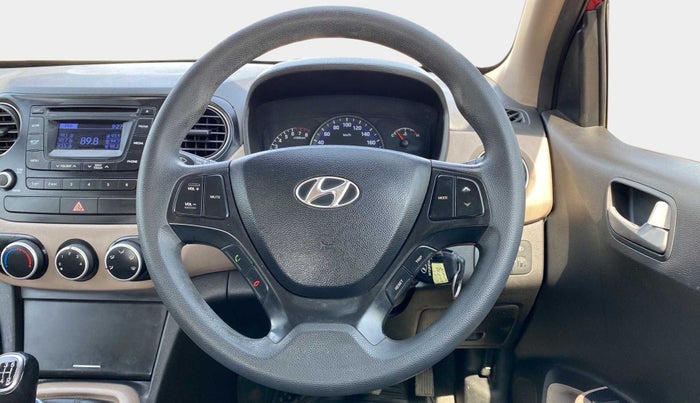 2014 Hyundai Xcent S (O) 1.2, Petrol, Manual, 89,090 km, Steering Wheel Close Up