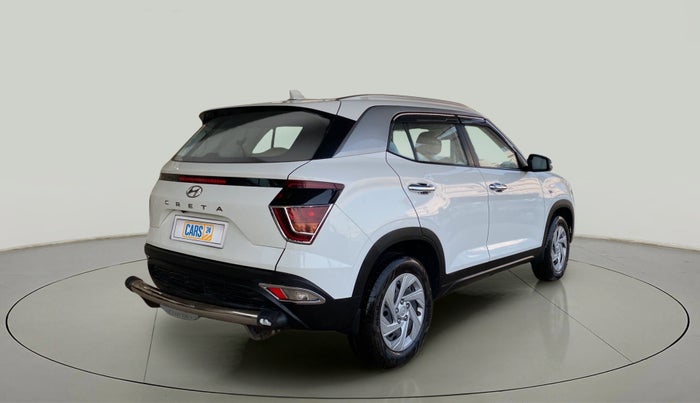 2022 Hyundai Creta E 1.5 PETROL, Petrol, Manual, 1,480 km, Right Back Diagonal
