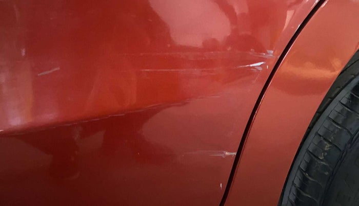 2014 Maruti Celerio VXI AMT, Petrol, Automatic, 52,590 km, Rear left door - Slightly dented
