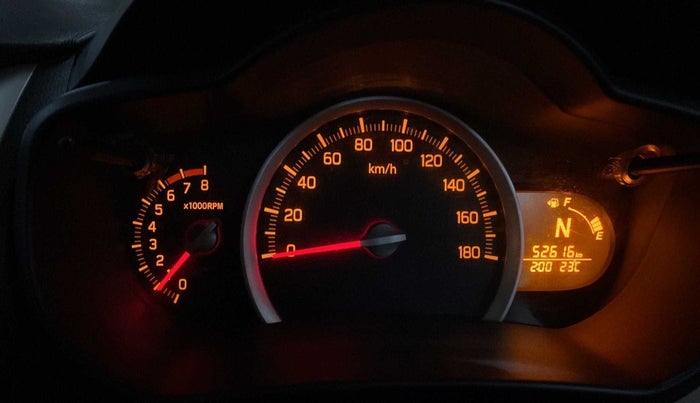 2014 Maruti Celerio VXI AMT, Petrol, Automatic, 52,590 km, Odometer Image
