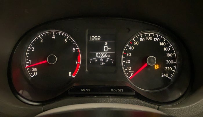 2016 Volkswagen Vento HIGHLINE 1.6 MPI, Petrol, Manual, 83,997 km, Odometer Image