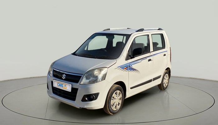 2014 Maruti Wagon R 1.0 LXI, CNG, Manual, 72,837 km, Left Front Diagonal