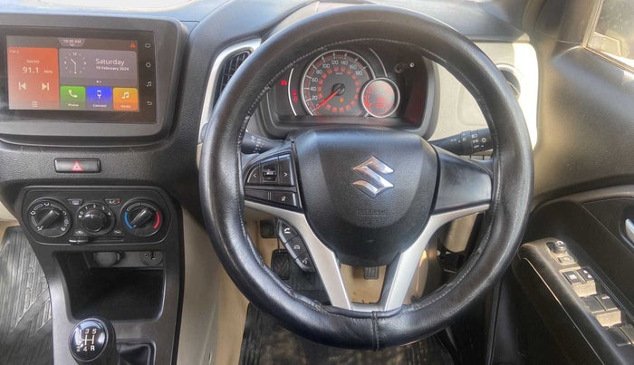 2021 Maruti New Wagon-R ZXI 1.2, Petrol, Manual, 19,332 km, Steering Wheel Close Up