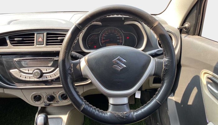2017 Maruti Alto K10 VXI (O) AMT, Petrol, Automatic, 55,383 km, Steering Wheel Close Up