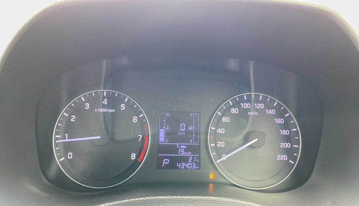2017 Hyundai Creta SX PLUS AT 1.6 PETROL, Petrol, Automatic, 43,394 km, Odometer Image