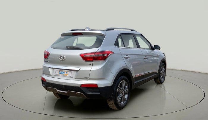 2017 Hyundai Creta SX PLUS AT 1.6 PETROL, Petrol, Automatic, 43,394 km, Right Back Diagonal