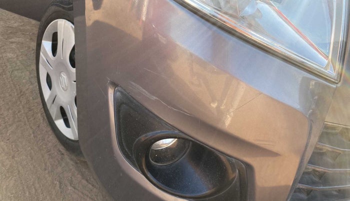 2014 Maruti Wagon R 1.0 VXI, Petrol, Manual, 49,883 km, Front bumper - Minor scratches