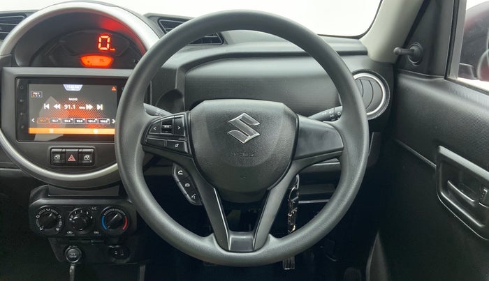 2021 Maruti S PRESSO VXI PLUS, Petrol, Manual, 141 km, Steering Wheel Close Up