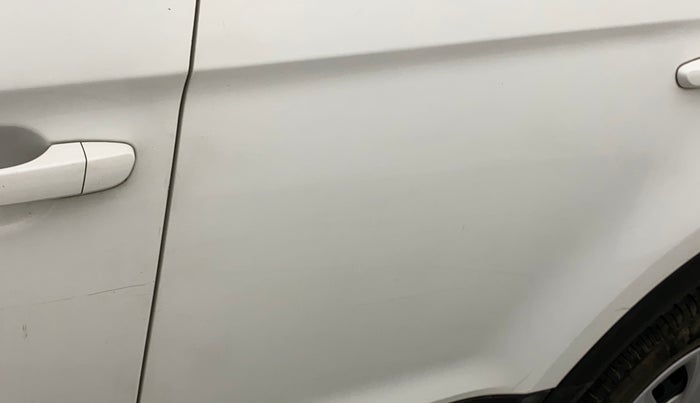 2018 Hyundai Creta E PLUS 1.6 PETROL, Petrol, Manual, 1,14,536 km, Rear left door - Minor scratches
