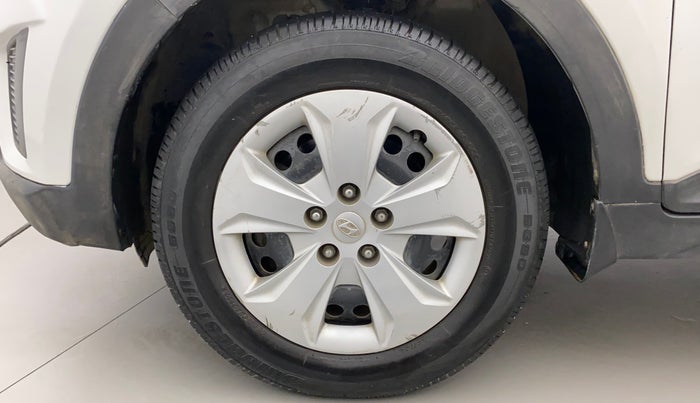 2018 Hyundai Creta E PLUS 1.6 PETROL, Petrol, Manual, 1,14,721 km, Left Front Wheel