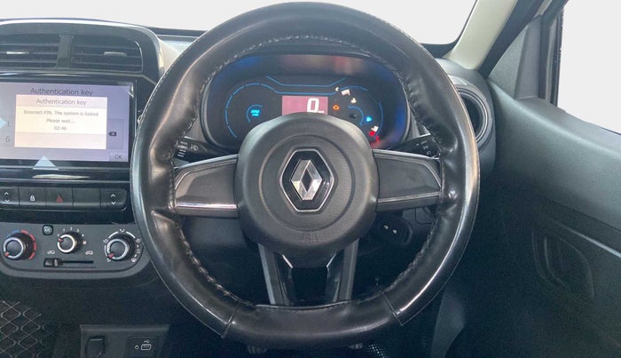 2021 Renault Kwid RXT 1.0 (O), Petrol, Manual, 41,744 km, Steering Wheel Close Up