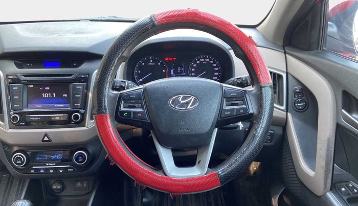 2017 Hyundai Creta SX 1.6 DIESEL, Diesel, Manual, 81,659 km, Steering Wheel Close Up