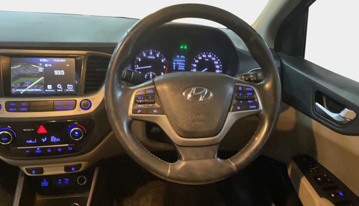 2018 Hyundai Verna 1.6 VTVT SX O, Petrol, Manual, 69,937 km, Steering Wheel Close Up