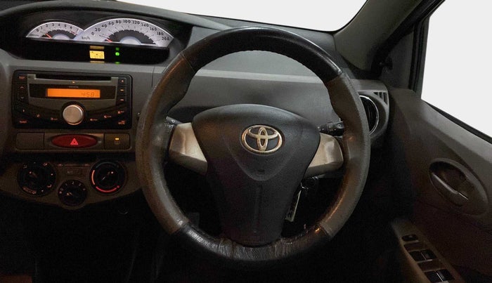 2011 Toyota Etios V, Petrol, Manual, 54,766 km, Steering Wheel Close Up