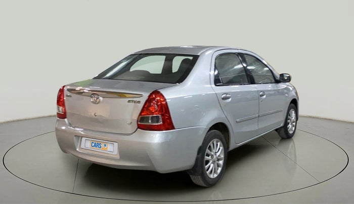 2011 Toyota Etios V, Petrol, Manual, 54,766 km, Right Back Diagonal
