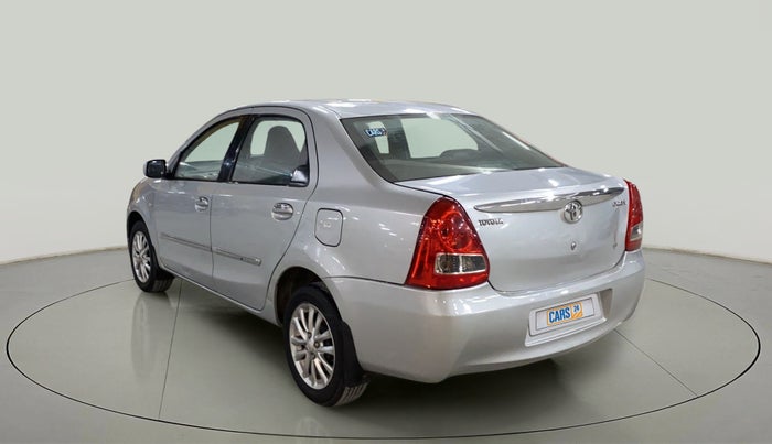 2011 Toyota Etios V, Petrol, Manual, 54,766 km, Left Back Diagonal
