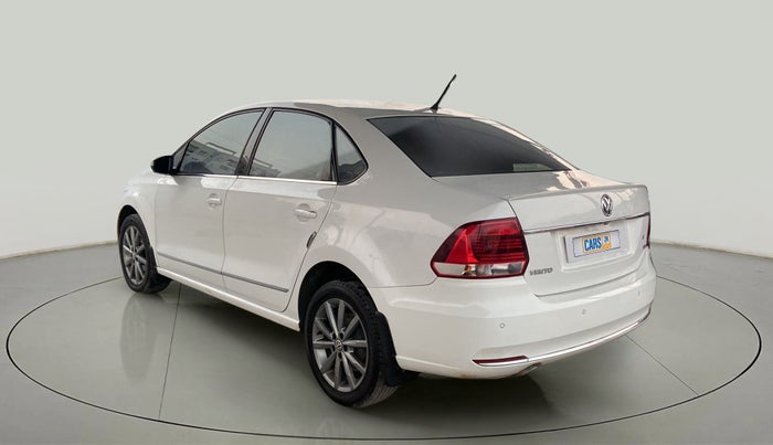 2019 Volkswagen Vento HIGHLINE PLUS 1.2 AT 16 ALLOY, Petrol, Automatic, 86,588 km, Left Back Diagonal