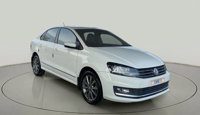 2019 Volkswagen Vento HIGHLINE PLUS 1.2 AT 16 ALLOY, Petrol, Automatic, 86,588 km, Right Front Diagonal