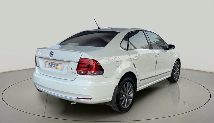 2019 Volkswagen Vento HIGHLINE PLUS 1.2 AT 16 ALLOY, Petrol, Automatic, 86,588 km, Right Back Diagonal
