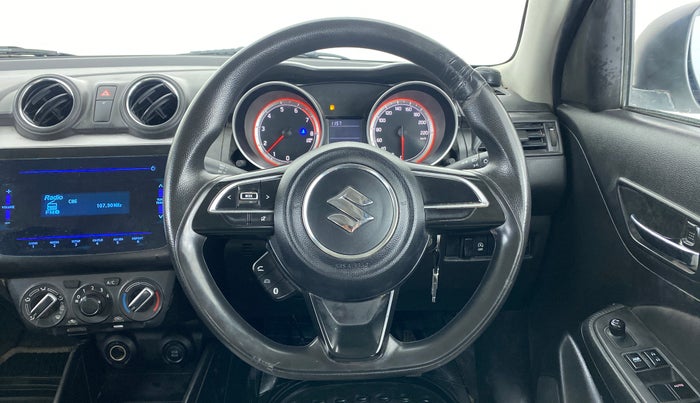 2021 Maruti Swift VXI, Petrol, Manual, 58,838 km, Steering Wheel Close Up