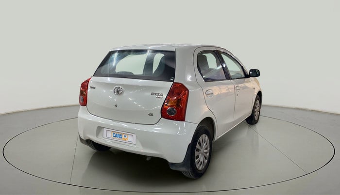 2011 Toyota Etios Liva G, Petrol, Manual, 38,363 km, Right Back Diagonal