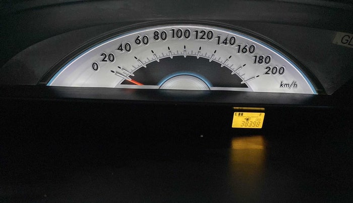 2011 Toyota Etios Liva G, Petrol, Manual, 38,363 km, Odometer Image